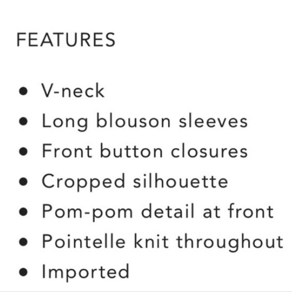 SOLDFree People Polly Lily Sweater Lavander Lilac Color Cropped Puff Sleeves XS - Picture 14 of 14